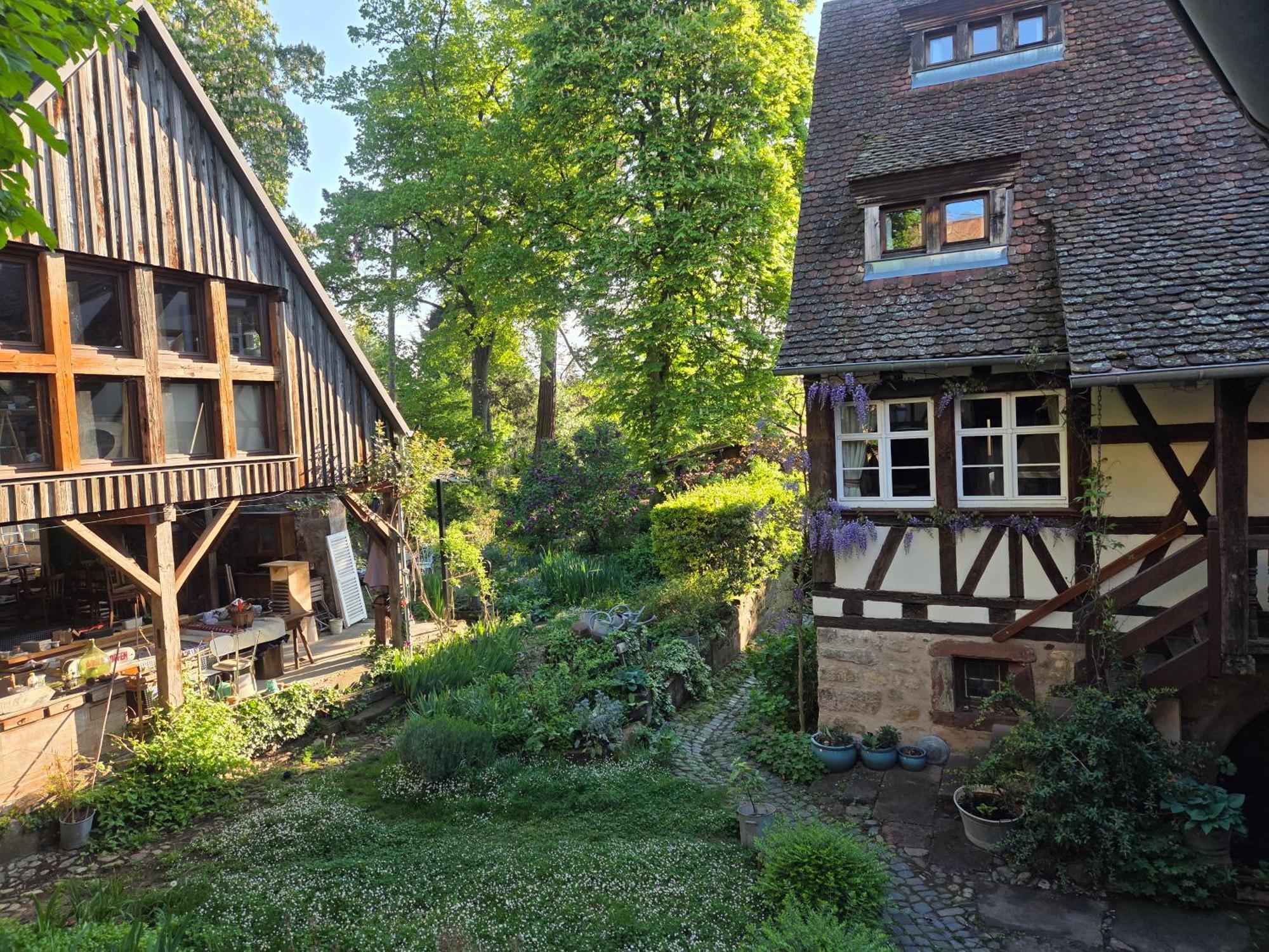 Le Temps Des Cigognes Villa Barr Bagian luar foto