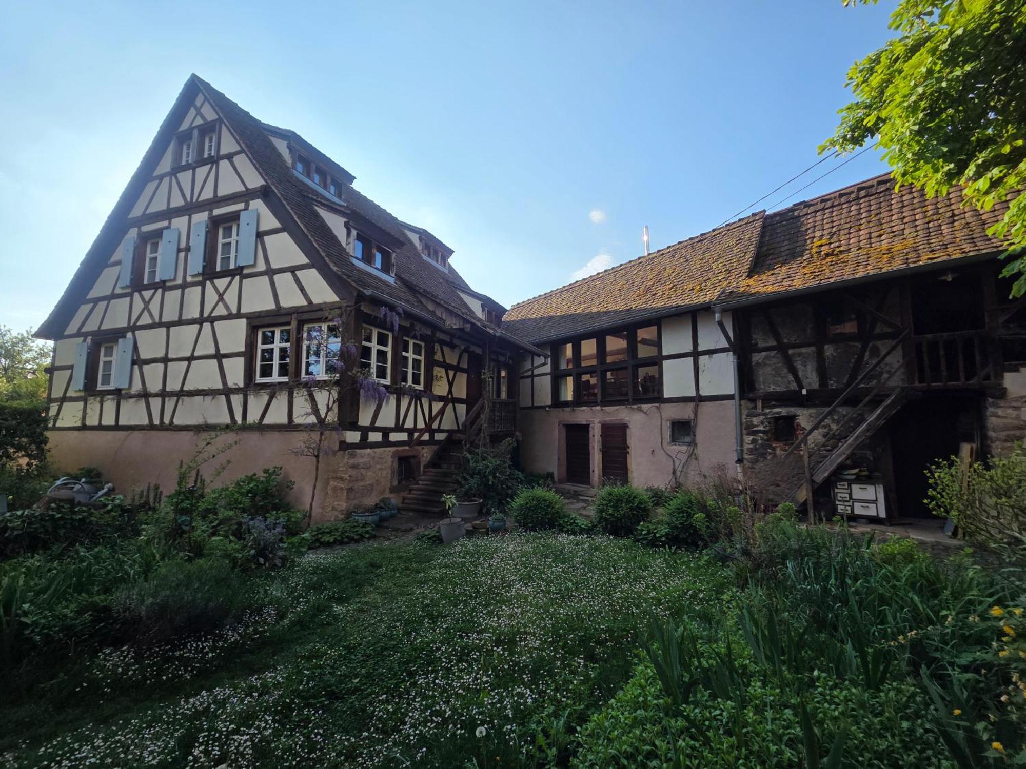 Le Temps Des Cigognes Villa Barr Bagian luar foto