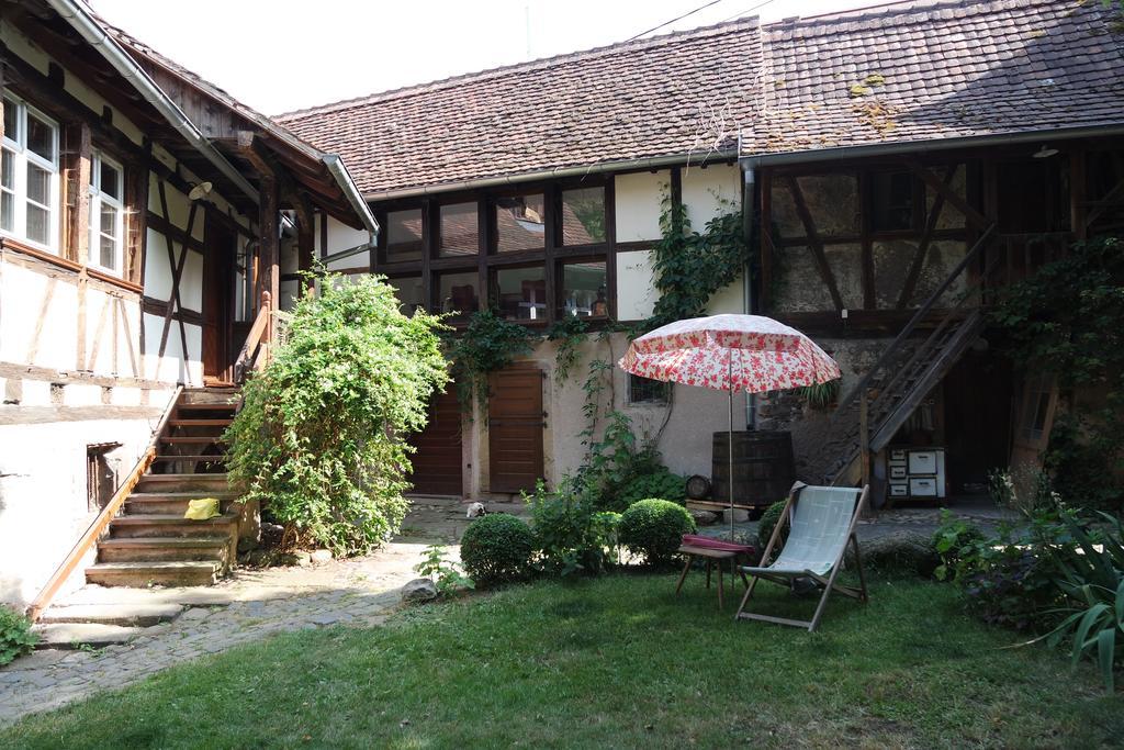 Le Temps Des Cigognes Villa Barr Bagian luar foto